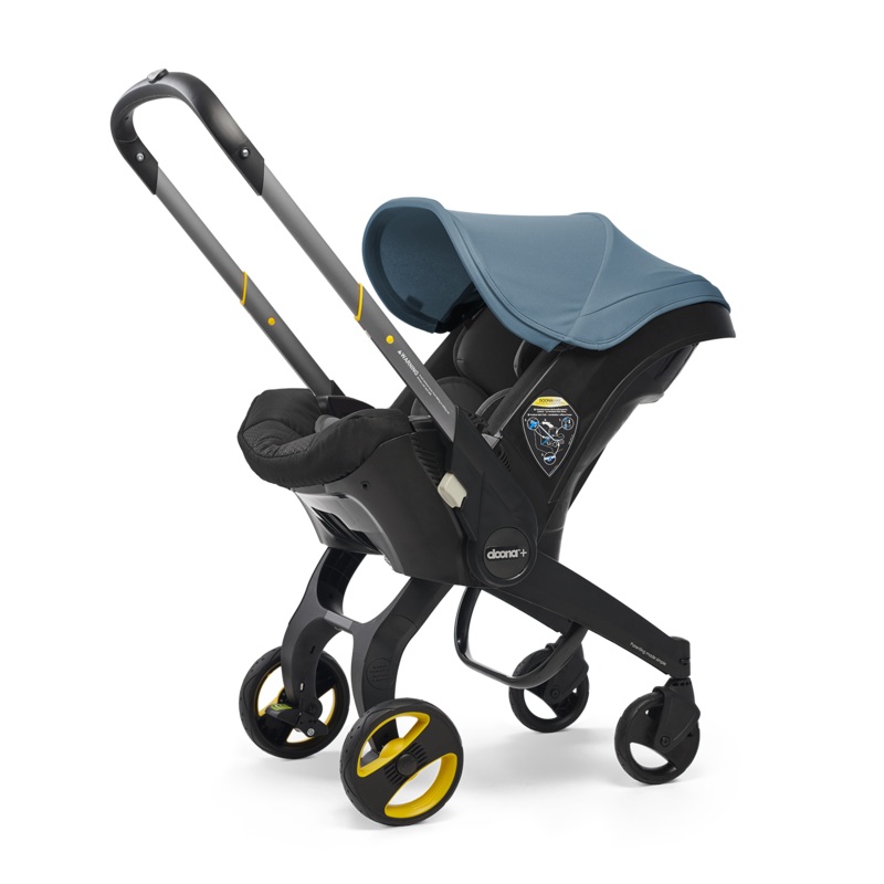 Doona – Infant Car Seat + Stroller + Base – Ocean Blue