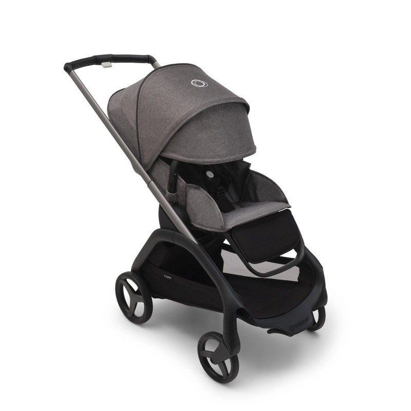 Dragonfly Easy Fold Full Size Stroller – Gray Melange