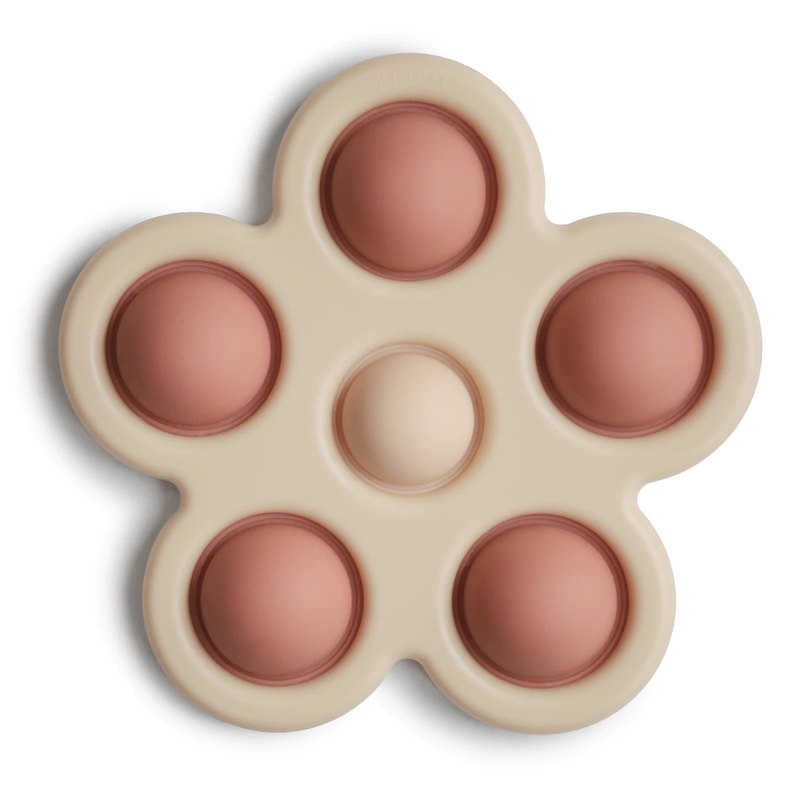 Flower Press Toy – Rose/Blush/Shifting Sand