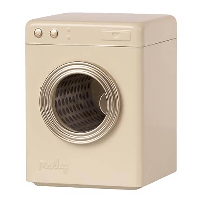Metal Washing Machine Toy Beige