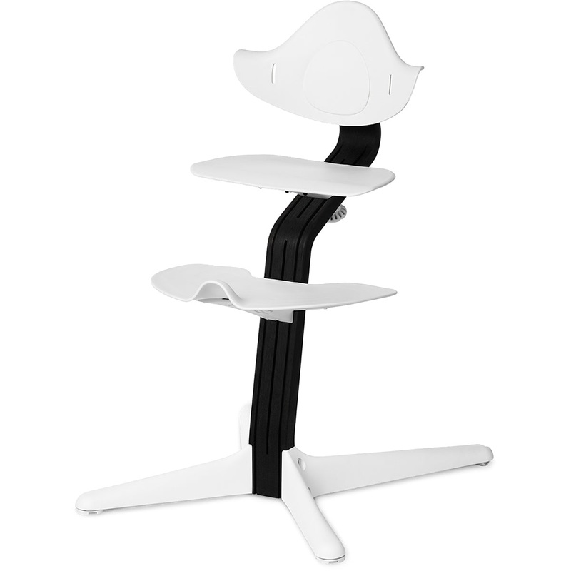 Nomi Chair – White/Black Oak