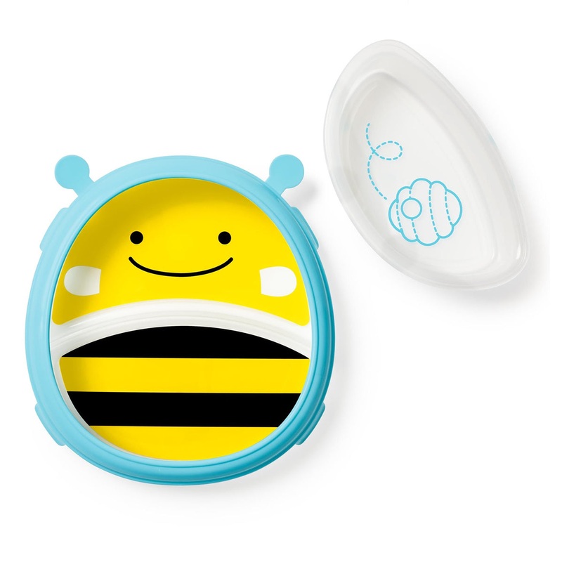 Skip Hop Zoo Smart Serve Plate & Bowl – Bee