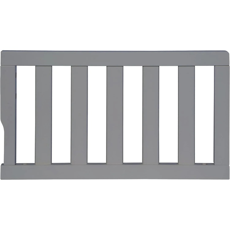 Universal Convertible Crib Toddler Guard Rail, Steel Grey, 3 lb, 1 Count (Pack of 1)