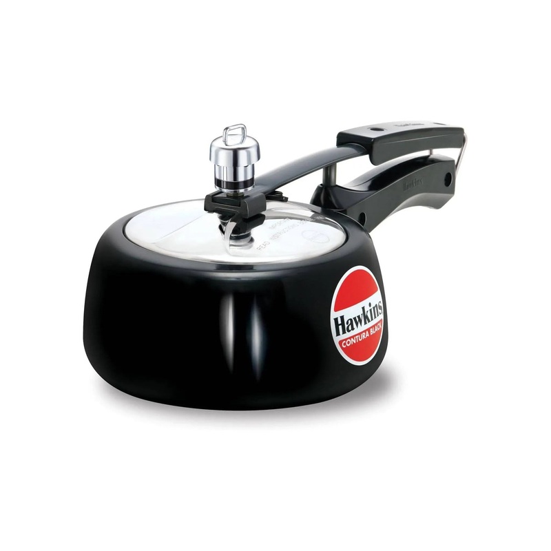 1.5L Contura Hard Anodised Pressure Cooker – Black