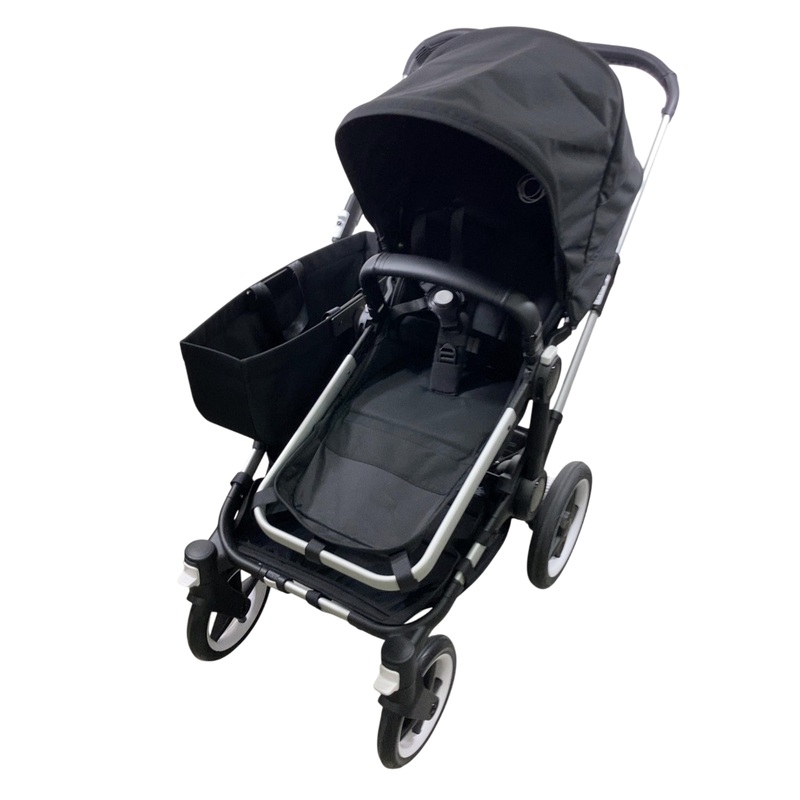Bugaboo Donkey 5 Mono Stroller, 2024, Black, Washed Black, Washed Black