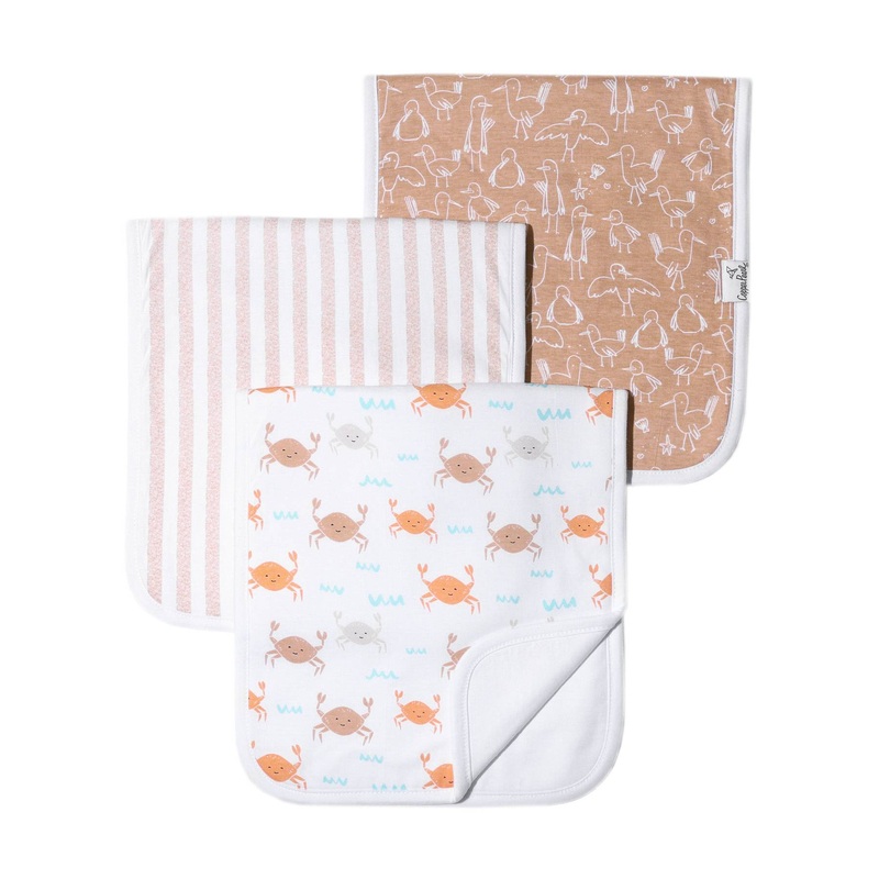 Copper Pearl Premium Burp Cloths | Tide
