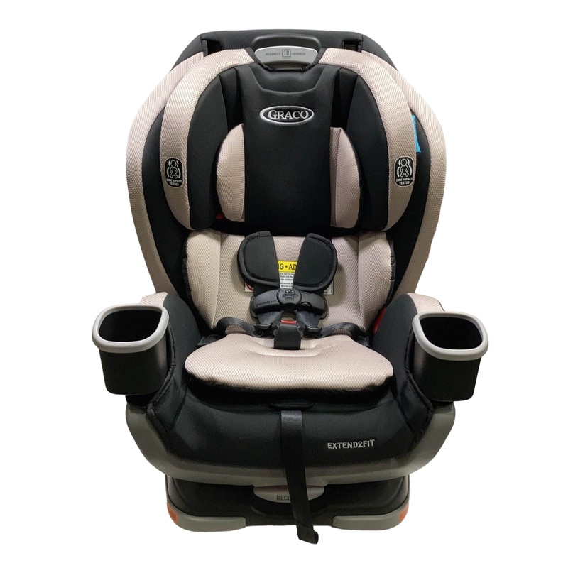 Graco Extend2Fit 3-in-1 Convertible Car Seat, 2022, Stocklyn