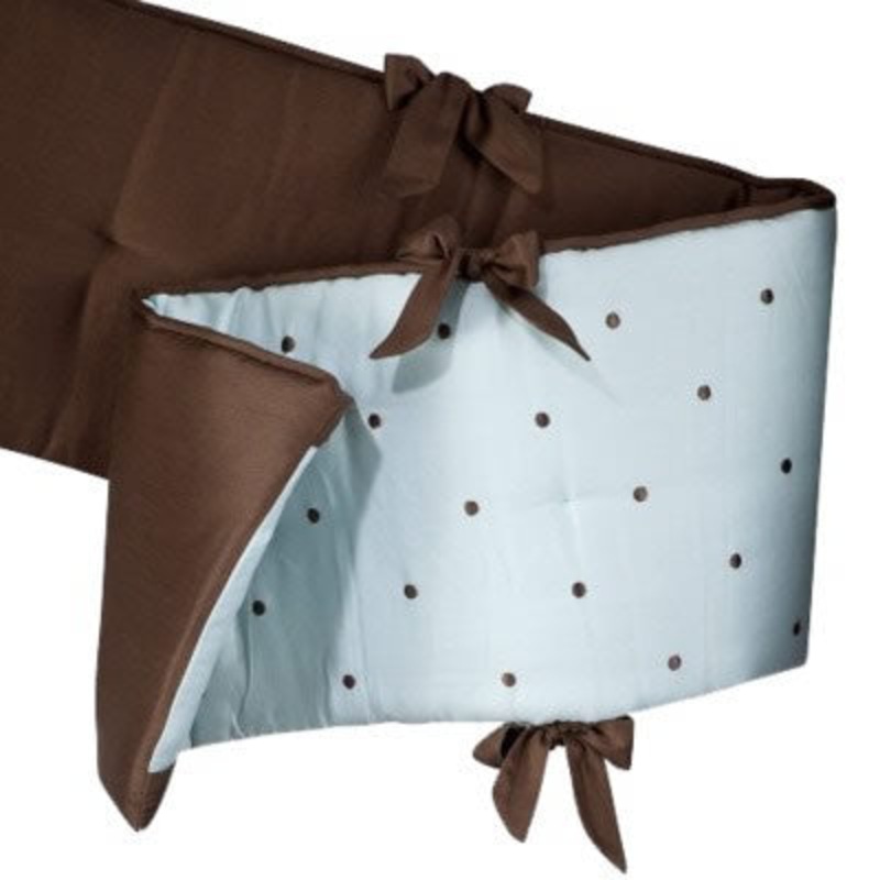Kids Line Luxe Green Bumper