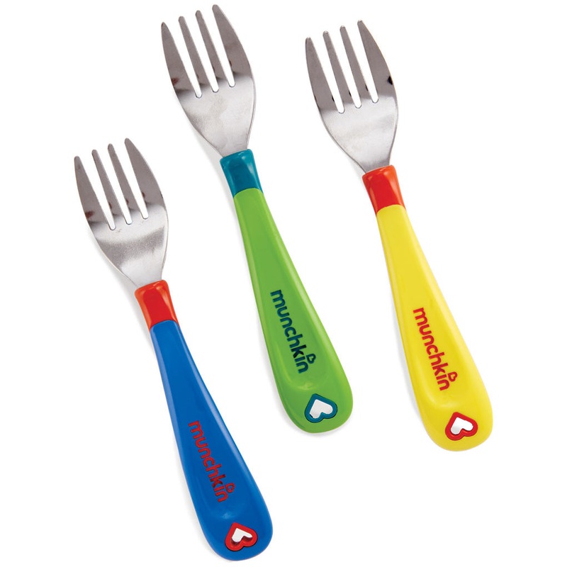 Munchkin Toddler Forks, 3-Pack