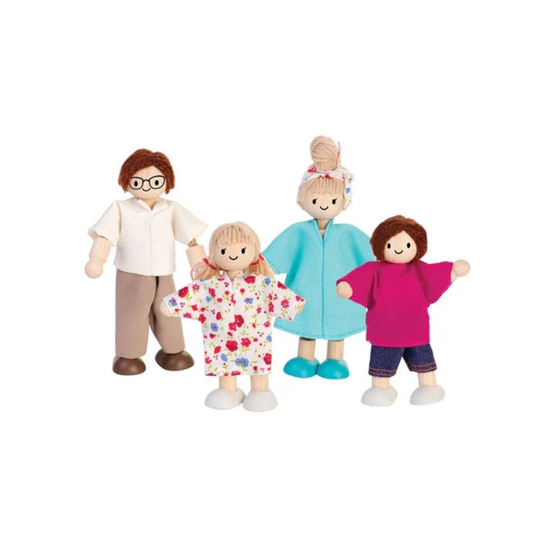 Plan Toys Doll Family – Light Skin Tone – Brown Hair