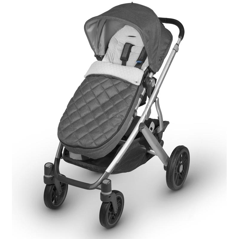 UPPAbaby Cozy Ganoosh Footmuff – Jordan (Charcoal Melange)