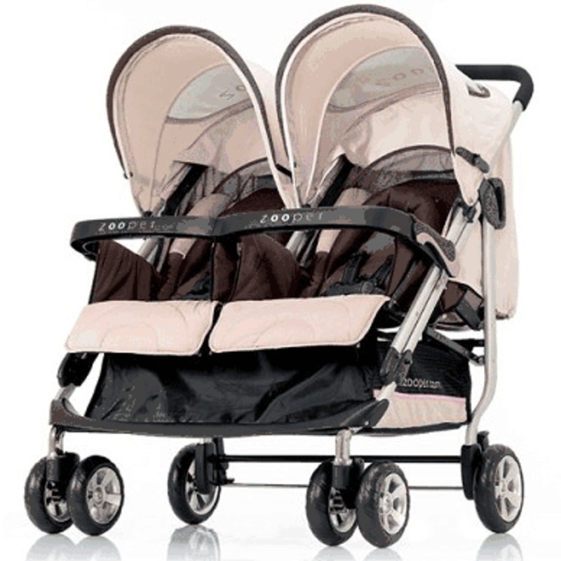 Zooper Tango Double Stroller 2008 Wheat