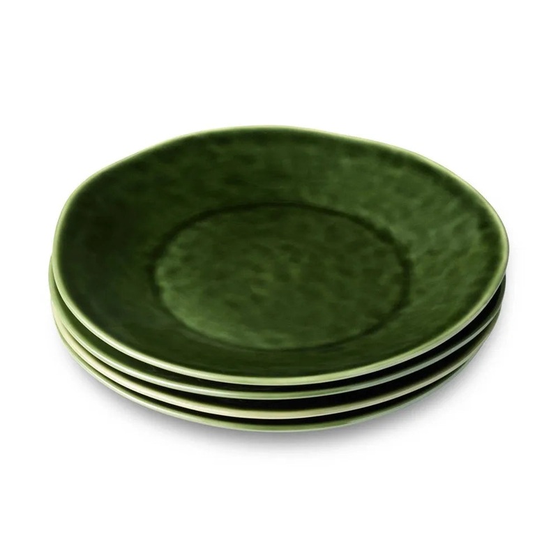 11″ Dinner Plates Verde (Set of 4)
