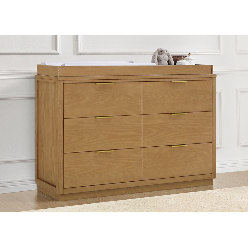 Forever 6 Drawer Dresser with Interlocking Drawers – Naturals Collection