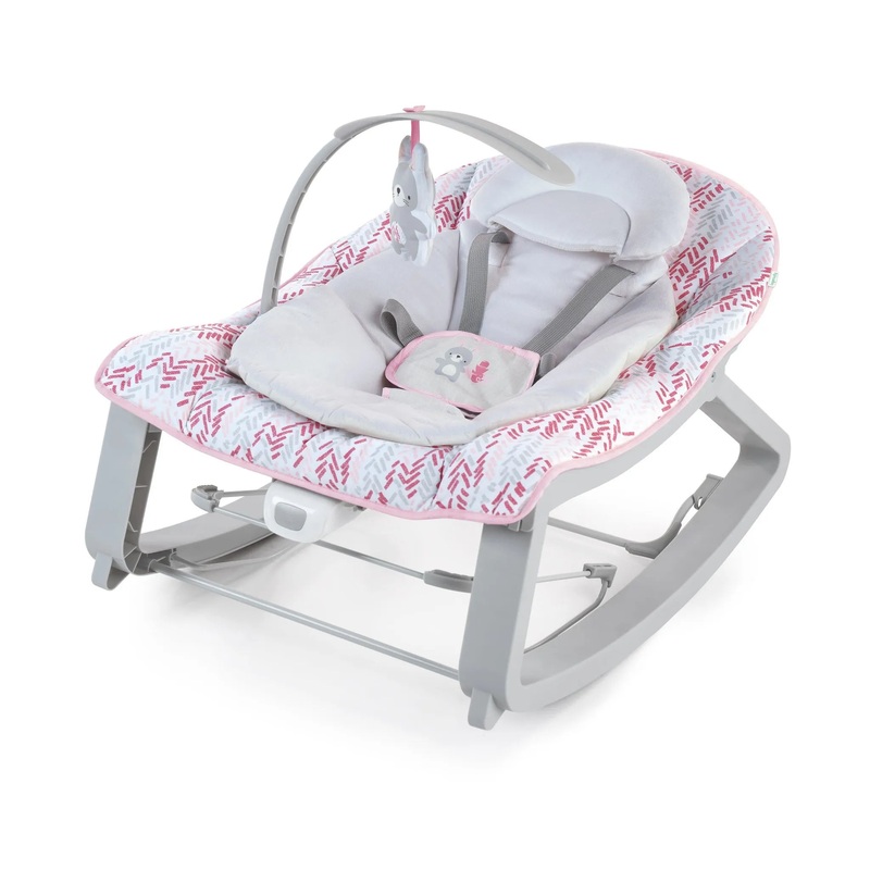 Keep Cozy 3-in-1 Grow with Me Baby Bouncer Rocker & Toddler Seat – Lily