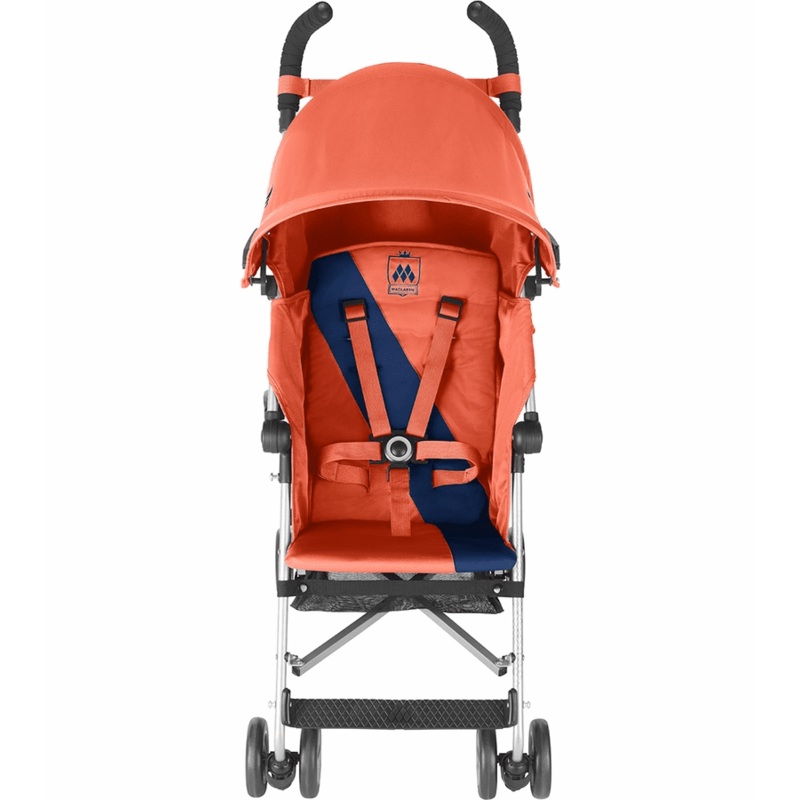 Maclaren Open Box Triumph Stroller – Burnt Orange/Medieval Blue