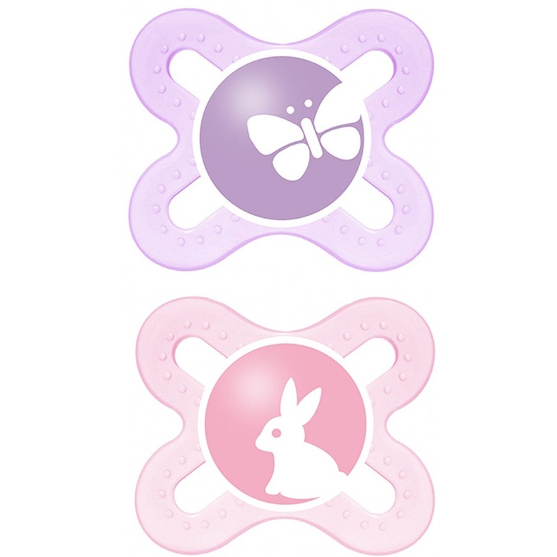 MAM Baby Start Tender Newborn Pacifiers 2 Pack – Girl