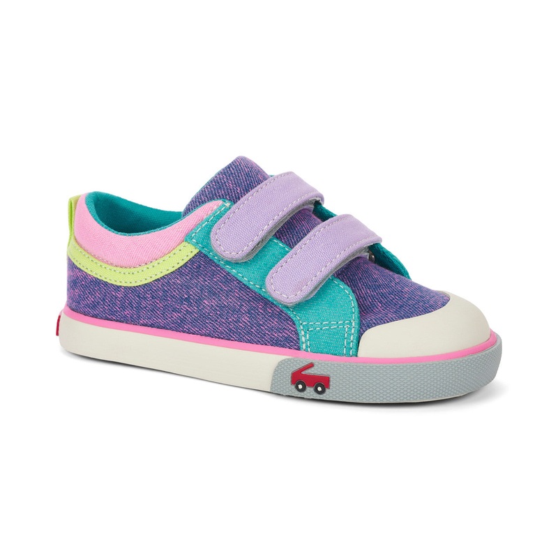 See Kai Run Robyne Sneaker – Purple Denim