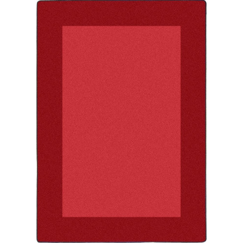 All Around Rug, 5’4″ x 7’8″ Rectangle, Red