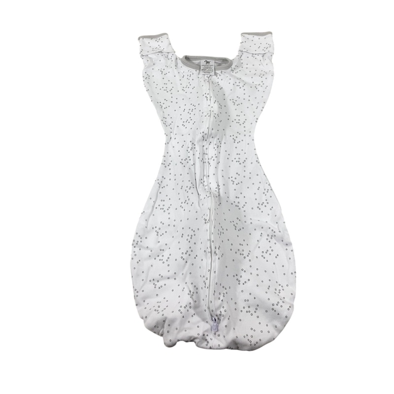 Amazing Baby Transitional Swaddle Sack, Medium (3-6 Months), Sterling Confetti