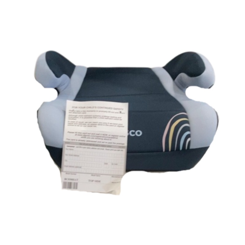 Cosco Topside Backless Booster Car Seat, Rainbow, 2024