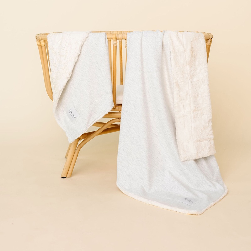 Cozy Blanket – Heather Grey