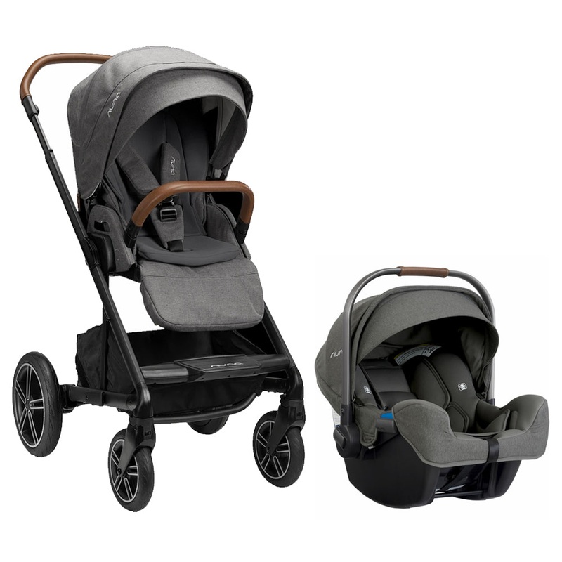 Nuna MIXX Next + PIPA Travel System Bundle – Granite/Granite