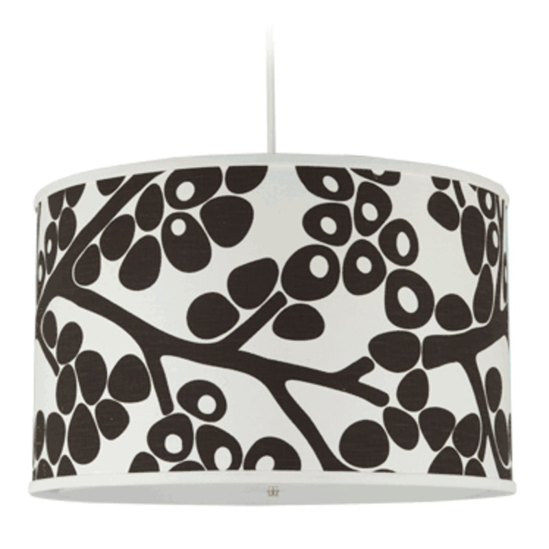 Oilo Modern Berries Large Cylinder Light in Brown