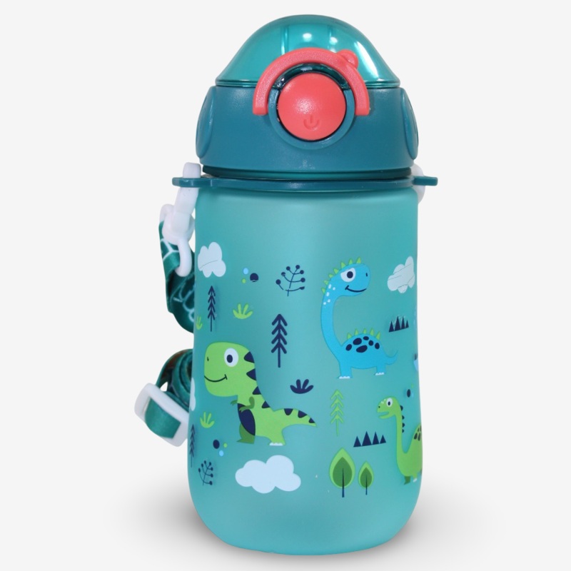 Plastic Water Bottle  Fun Dinos Design (400ml)