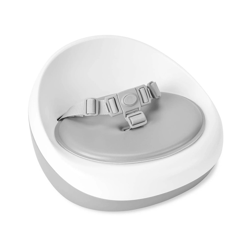 Skip Hop Sleek Booster Seat – Gray/White