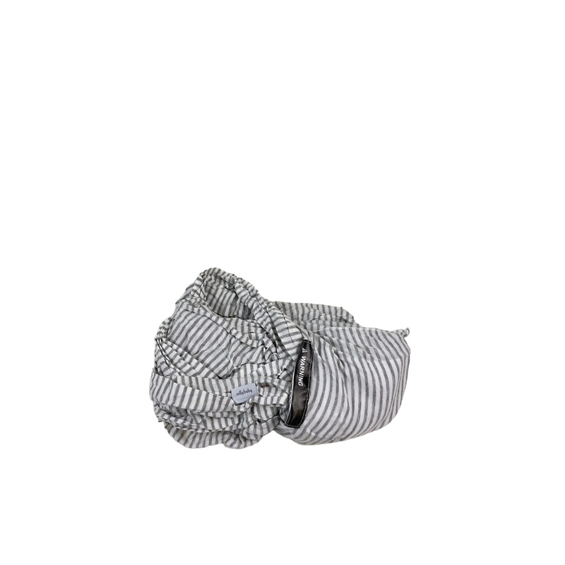 Solly Baby Wrap, Natural Grey Stripe