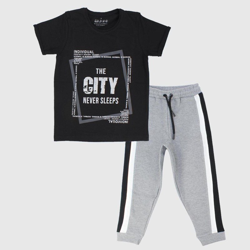 “The City Never Sleeps” 2-Piece Outfit Set