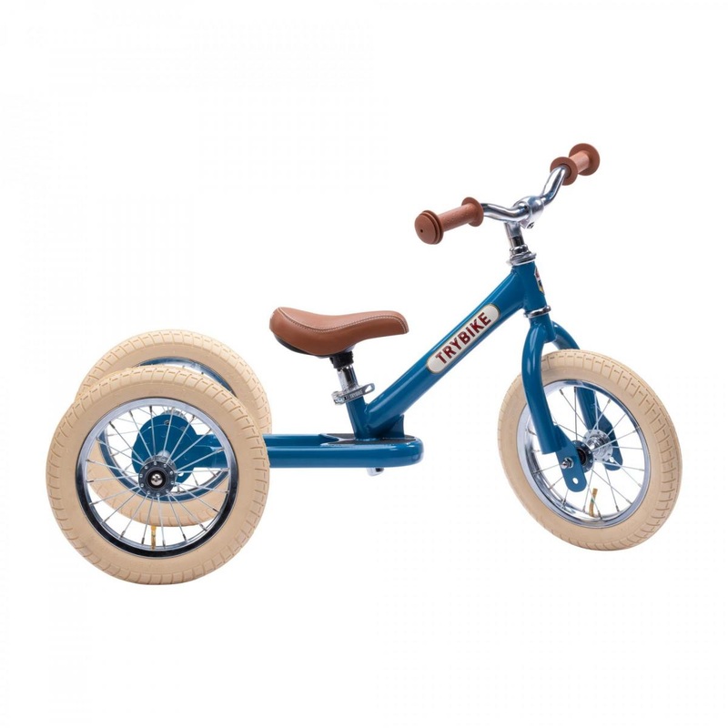 Trybike – Steel 2 In 1 Balance Trike / Bike Vintage Blue