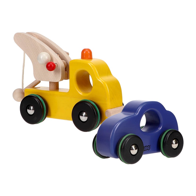 Wooden Large Breakdown Lorry Set