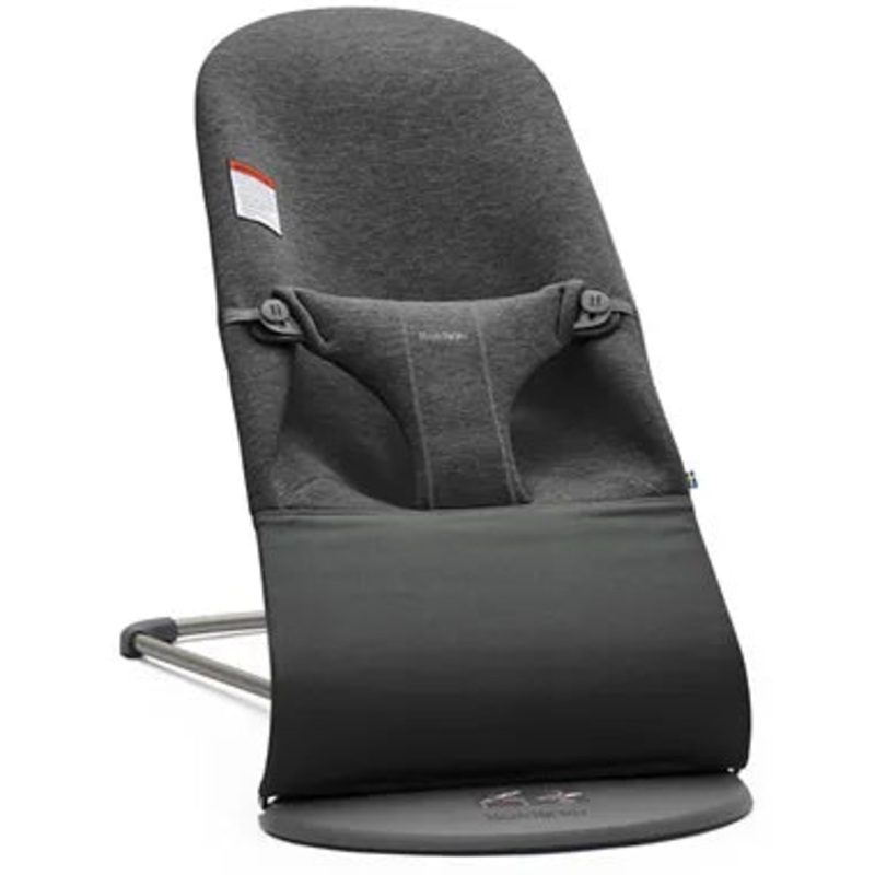 Bouncer Bliss, Dark gray frame, 3D jersey – Charcoal gray