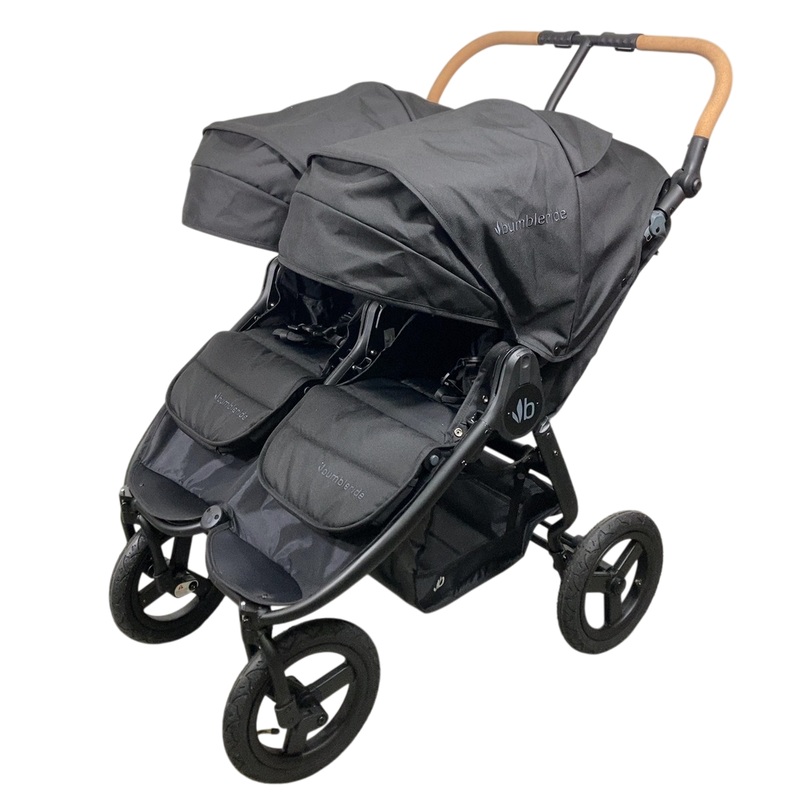 Bumbleride Indie Twin Stroller, 2024, Black