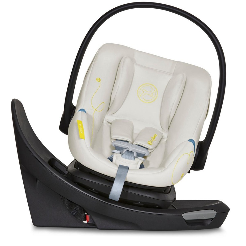 Cybex Aton G Swivel SensorSafe Infant Car Seat – Seashell Beige