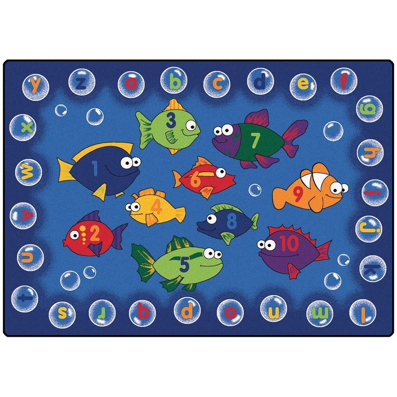 Fishing for Literacy Rug (3’10” x 5’5″ Rectangle)