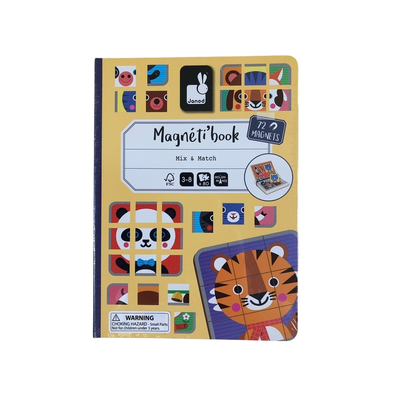 Janod Magneti’ Book, Mix & Match
