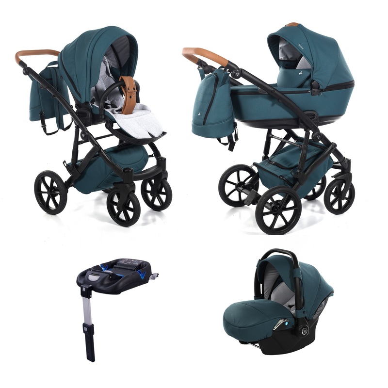 JUNAMA SPACE TEAL – 4IN1 (INCLUDES CAR SEAT & ISOFIX BASE)