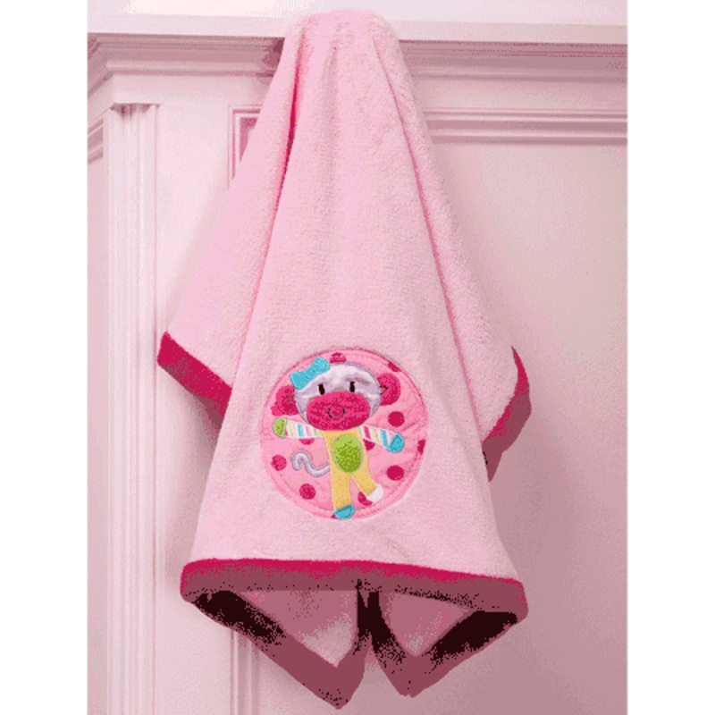 Little Miss Matched Monkey Boa Blanket