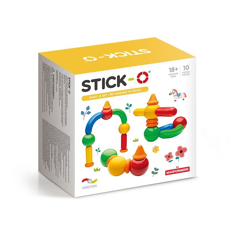 Magformers Stick-O Basic 10Pc Set