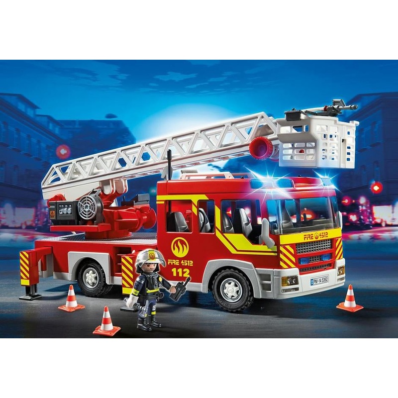 Playmobil Ladder Unit with Lights and Sound