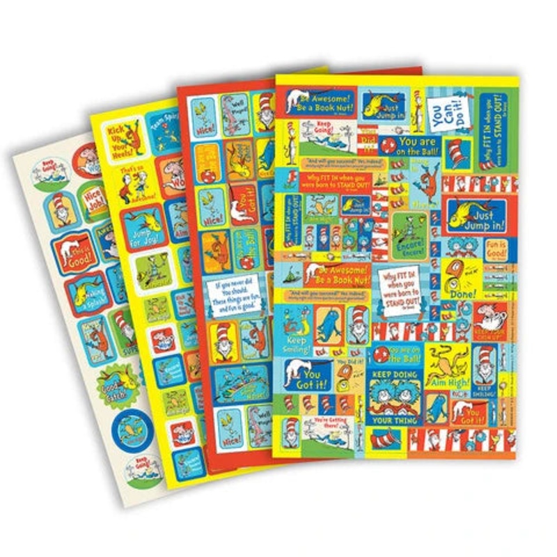 486 Count Dr. Seuss Awesome Sticker Book