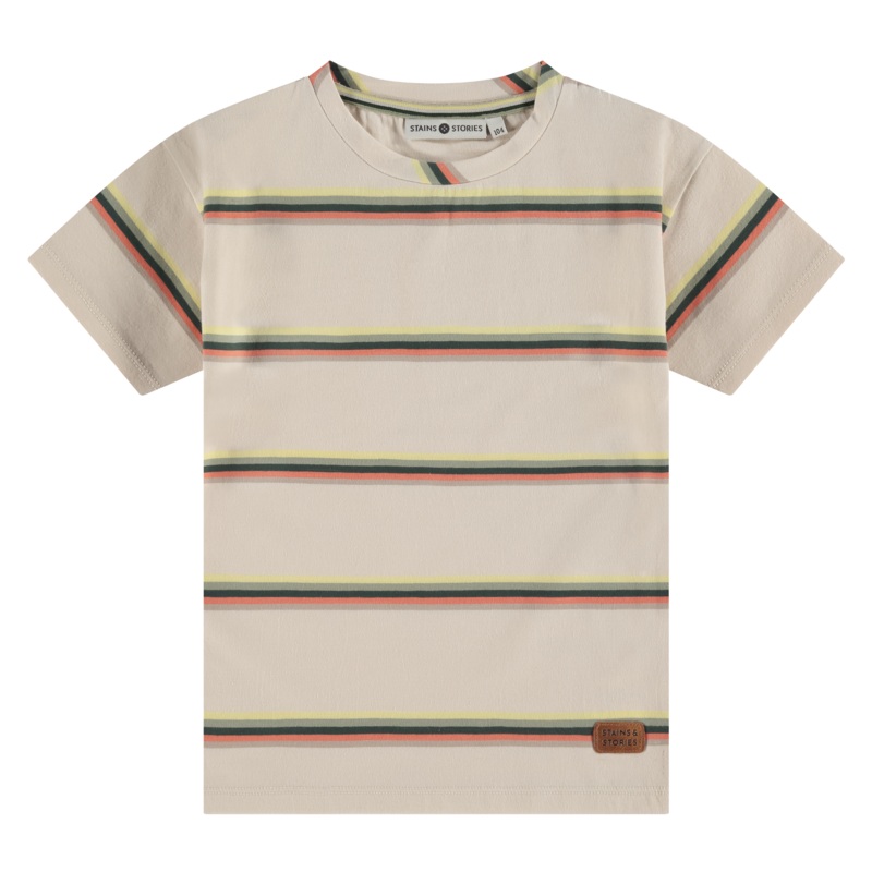 Boy’s Short Sleeve Shirt – Bone