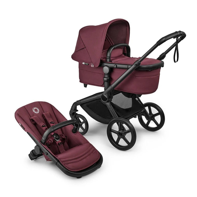 Bugaboo Fox 5 Renew Complete Pushchair – Dark Cherry – One Size
