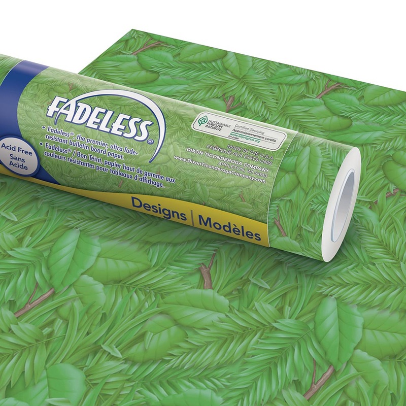 Fadeless Tropical Foliage Paper Roll (48″ x 50′)