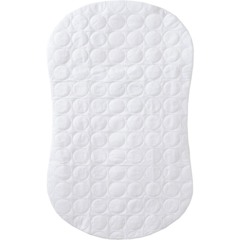 HALO Bassinest Waterproof Mattress Pad – White