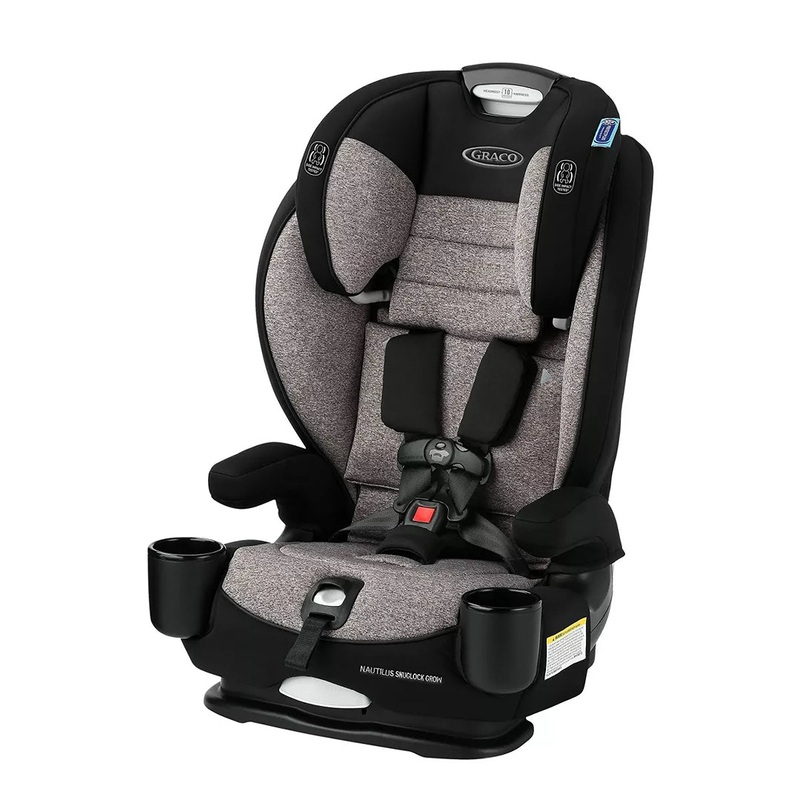 Nautilus SnugLock Grow 3-in-1 Harness Booster Car Seat – Tan