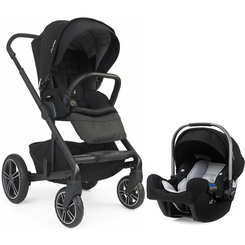 Nuna Mixx2 Travel System – Caviar/Night